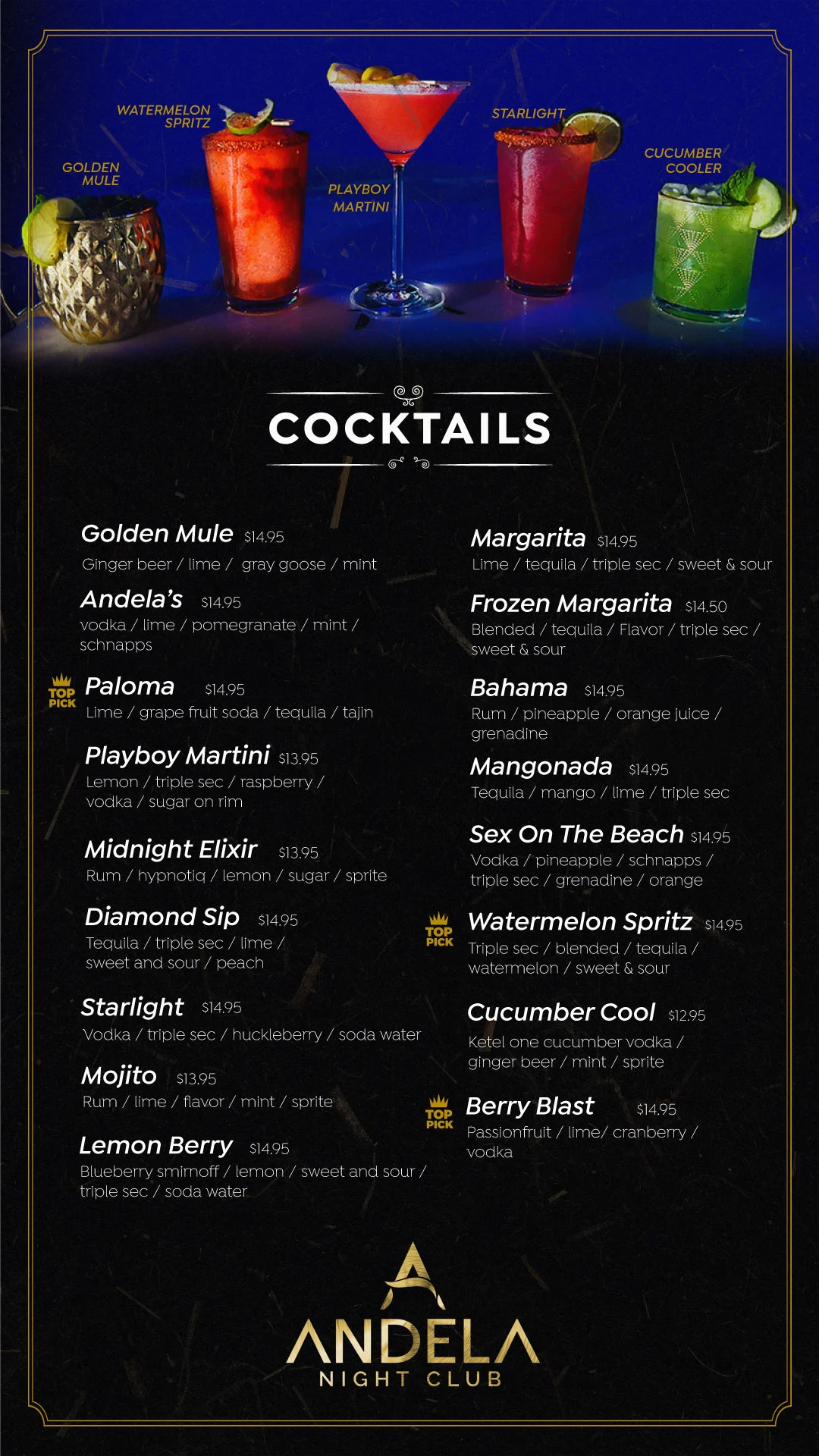 Cocktails
